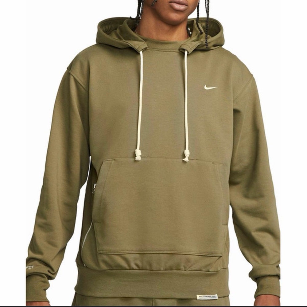 Nike Vintage Y2K Olive Green Men's Hoodie